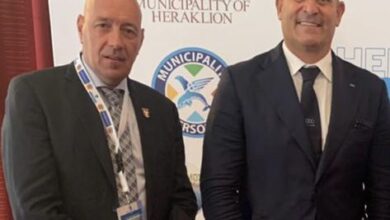 المهندس شريف العريان رفقة رئيس اتحاد البحر المتوسط