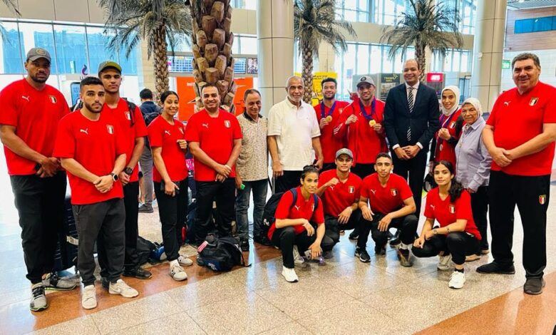 بعثة منتخب مصر للملاكمة