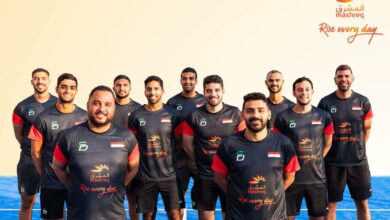 منتخب مصر للبادل