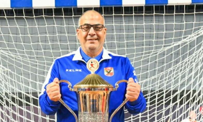 طارق محروس المدير الفني لمنتخب مصر لشباب كرة اليد