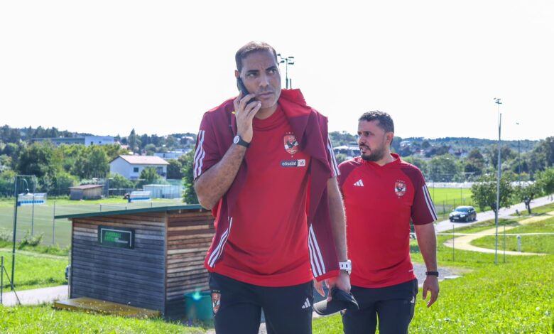 خالد بيبو مدير الكرة فى الأهلي
