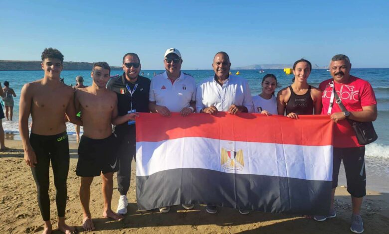 منتخب السباحة بالزعانف