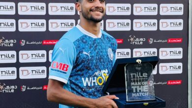 ابراهيم عادل لاعب نادي بيراميدز