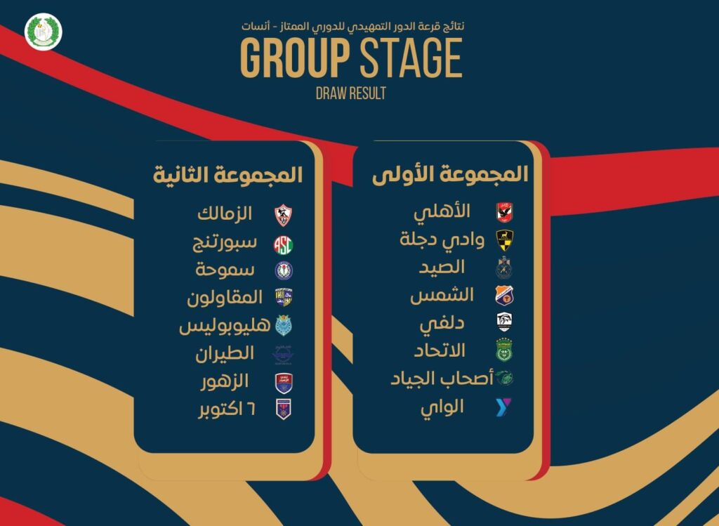 قرعة دوري سيدات الطائرة