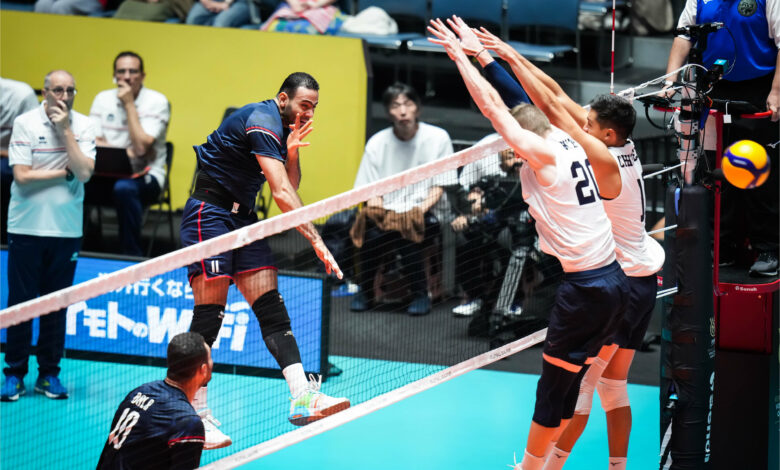 منتخب الطائرة أولمبياد باريس