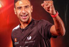 عمر عصر لاعب منتخب مصر للتنس الطاولة