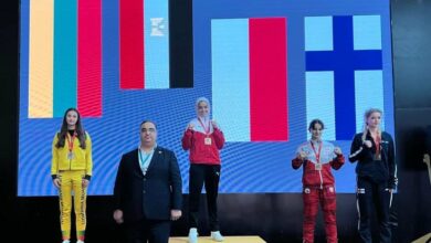سما ابراهيم لاعبة منتخب مصر للمواي تاي