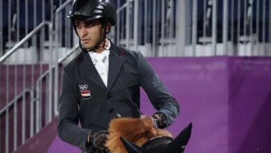 محمد طاهر زيادة رابعًا في الدوري العالمي للفروسية