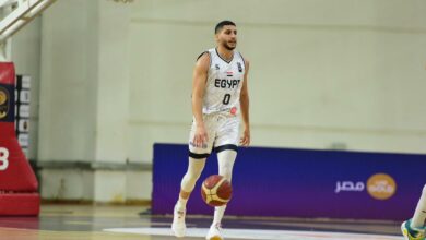 احمد عادل دولا لاعب منتخب مصر لكرة السلة