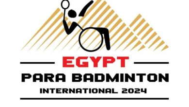 شعار بطولة مصر الدولية للريشة الطائرة لذوي القدرات الخاصة