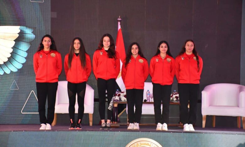 منتخب مصر للجمباز الفني آنسات