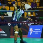 ادهم حاتم لاعب منتخب مصر للريشة الطائرة