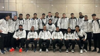 منتخب كرة اليد المشارك بدورة الألعاب الأفريقية