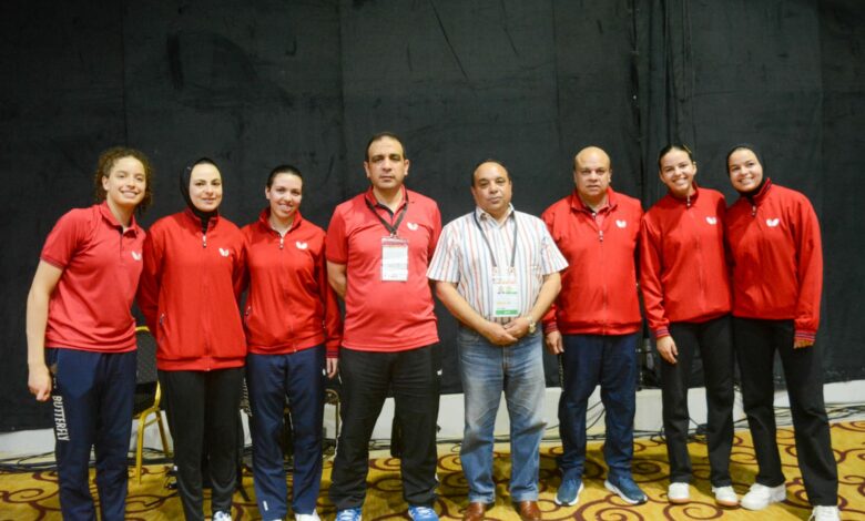 منتخب مصر لسيدات تنس الطاولة