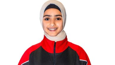 بسمة رمضان لاعب منتخب مصر لرفع الاثقال