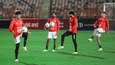 تدريب منتخب مصر