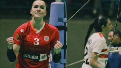 قمة سيدات الكرة الطائرة بين الاهلي والزمالك