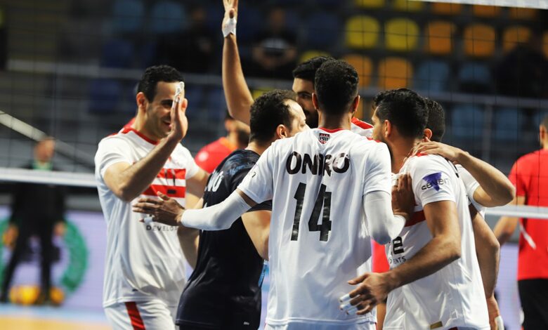 رجال طائرة الزمالك