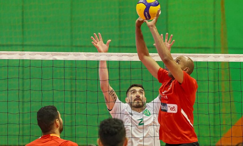 عبد الله عبد السلام لاعب طائرة الاهلي