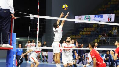 قمة الاهلي والزمالك بدوري رجال الكرة الطائرة