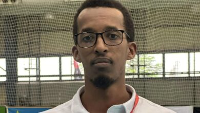 موسمني فيريد مدرب نادي الشرطة الرواندي للكرة الطائرة