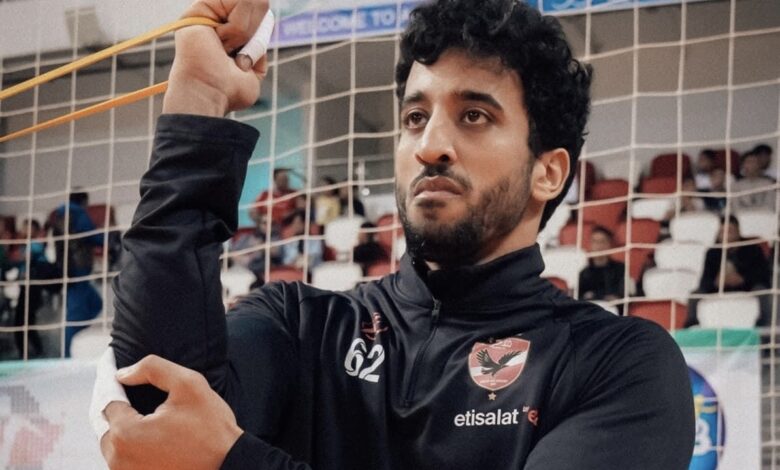 محمد مجدي لاعب يد الاهلي