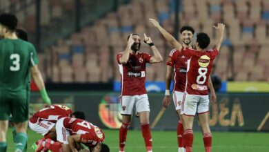 من مباراة الاهلي والاتحاد السكندري