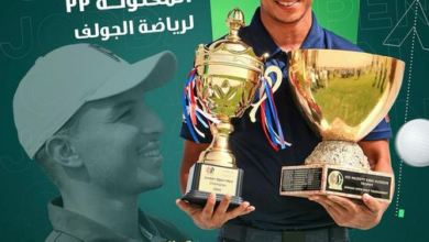 الياس برهومي لاعب منتخب تونس للجولف