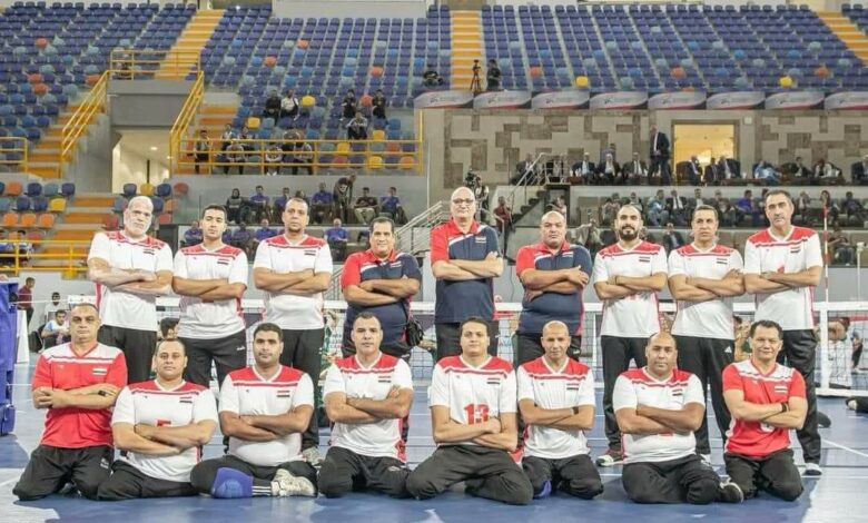 منتخب مصر للكرة الطائرة جلوس
