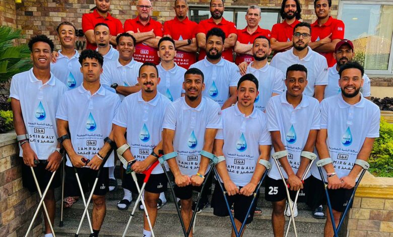 منتخب مصر لكرة القدم للساق الواحدة