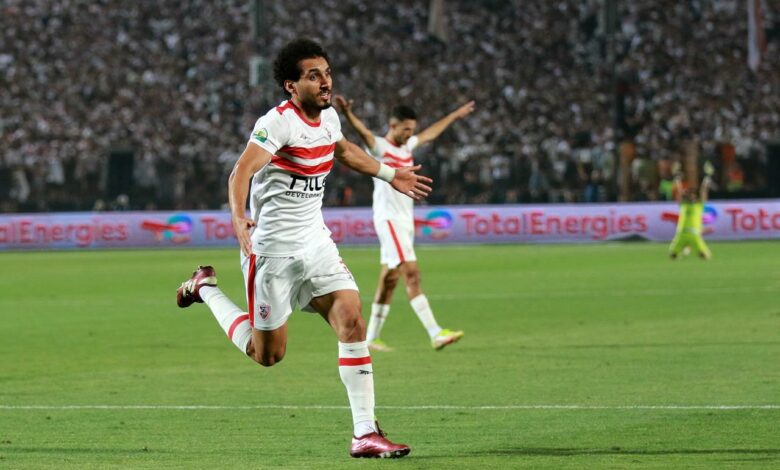 أحمد حمدي لاعب الزمالك