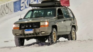 سكي مصر تنظم سباق سيارات 4x4