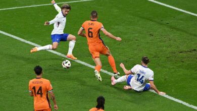 فرنسا وهولندا يتعادلان سلبيا فى يورو 2024