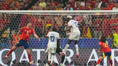 مباراة فرنسا واسبانيا بنصف نهائي يورو 2024