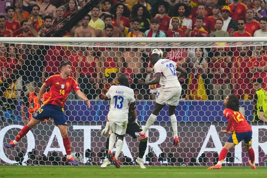 مباراة فرنسا واسبانيا بنصف نهائي يورو 2024