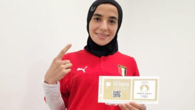 يمنى عياد لاعبة منتخب مصر للملاكمة