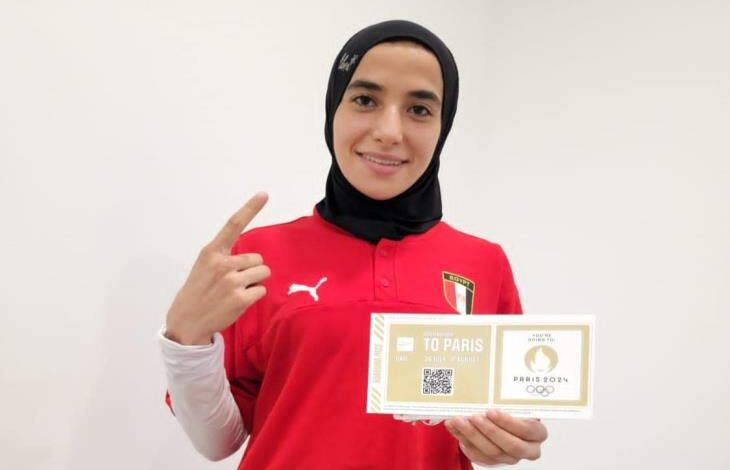يمنى عياد لاعبة منتخب مصر للملاكمة