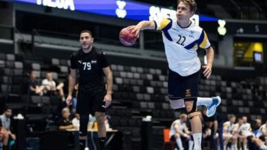 منتخب اليد أمام منتخب السويد استعدادا للأولمبياد