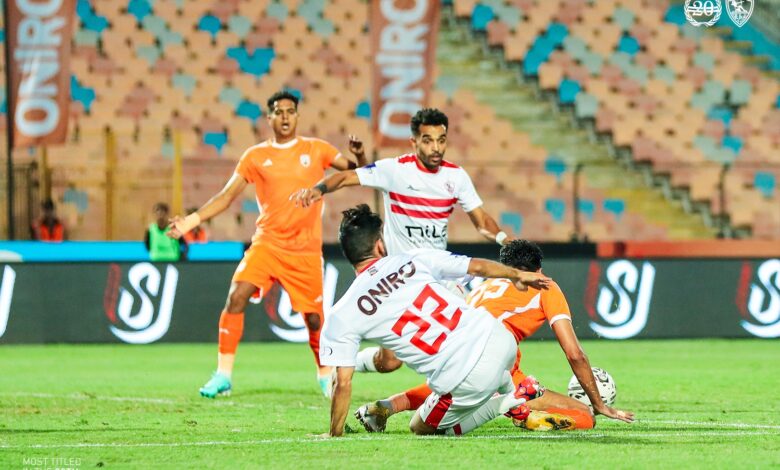 مباراة الزمالك مع بروكسي