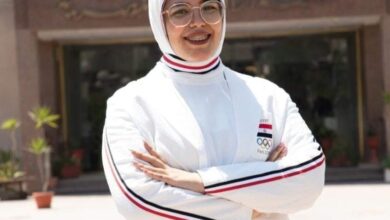 ريماس خليل لاعبة منتخب مصر للرماية