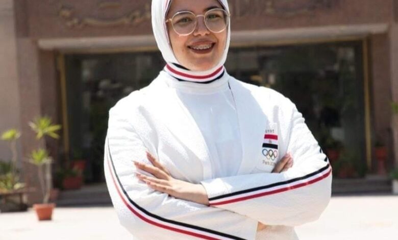 ريماس خليل لاعبة منتخب مصر للرماية