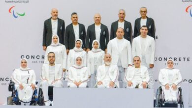 بعثة منتخب تنس الطاولة البارالمبي المشاركة ببارالمبياد باريس