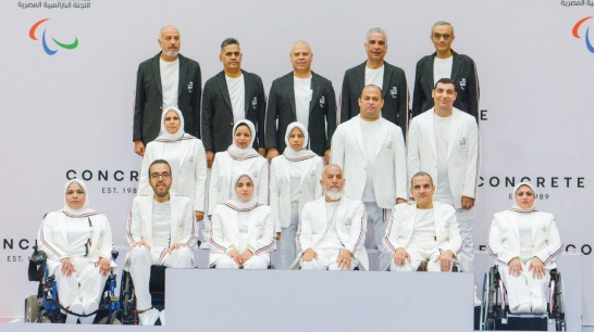 بعثة منتخب تنس الطاولة البارالمبي المشاركة ببارالمبياد باريس
