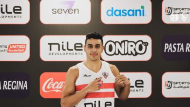 مهاب ياسر نجم سلة الزمالك