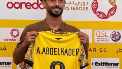 احمد عبد القادر المنتقل لصفوف قطر القطري
