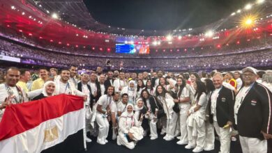 البعثة المصرية المشاركة في أولمبياد باريس 2024