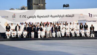 البعثة المصرية المشاركة بدورة الألعاب البارالمبية باريس 2024