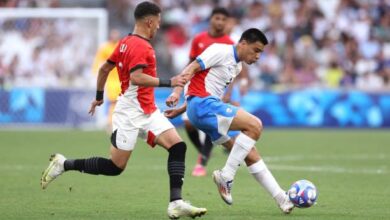 مصر وباراجواي اولمبياد باريس 2024