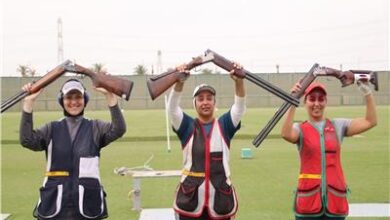 اميرة ابو شقة لاعبة منتخب مصر للرماية