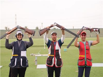 اميرة ابو شقة لاعبة منتخب مصر للرماية